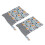 (T24) 2x Windelbeutel 30x40cm Doppeltasche Wasserdicht 4