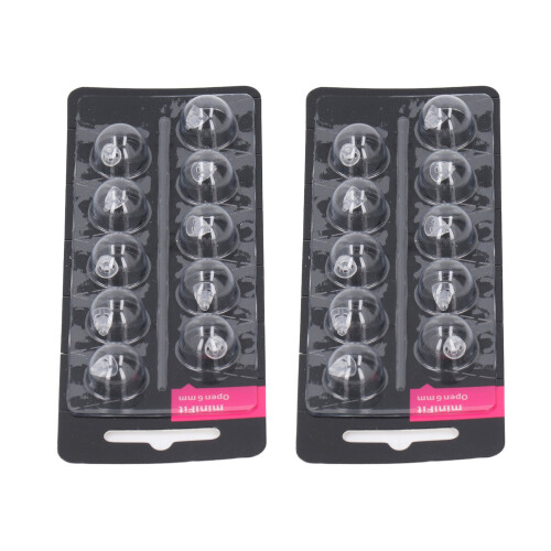 (6mm) 20x Minifit Silicone Vent Domes 5mm 1