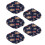 (All) 5Pcs Washable Sanitary Napkins Strong Absorbent 18X25cm 3