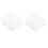 (White) 2pcs Kids Cloth Diaper Adjustable Waterproof Leakproof Snaps Black 4