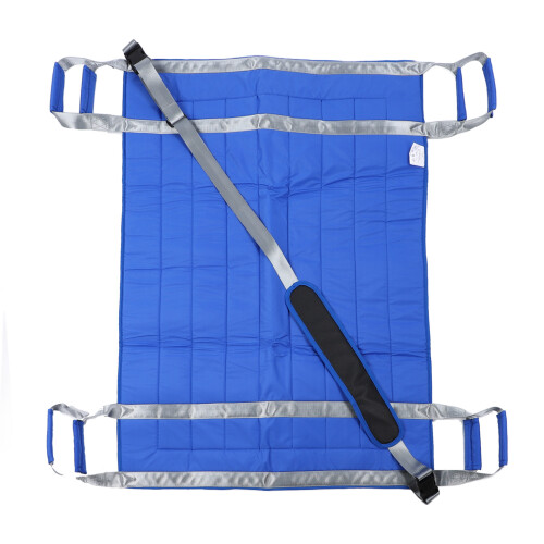 Patient Transfer Mat with Handles Double Layer Nylon Bedridden Elderly 1