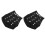 (Black) 2pcs Kids Cloth Diaper Adjustable Waterproof Leakproof Snaps Black 4
