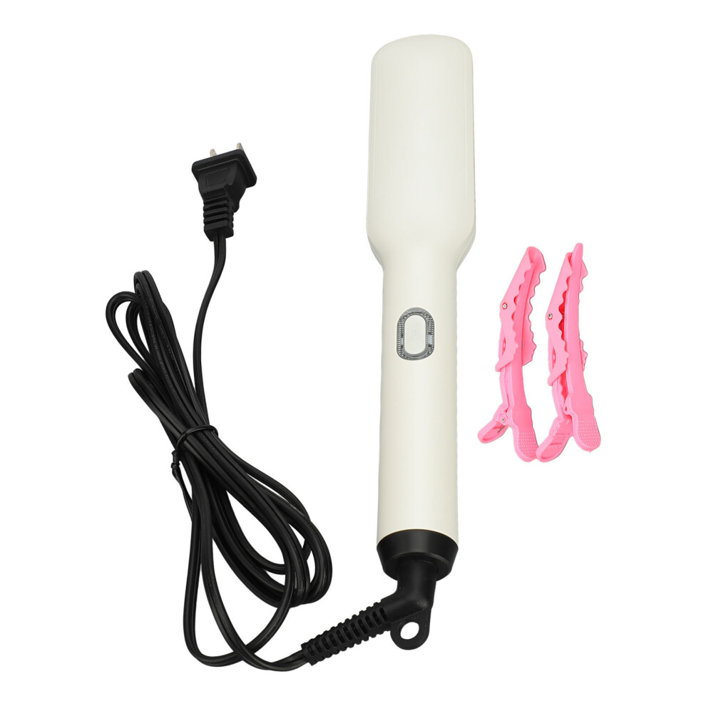 30W Hair Straightening Brush Fast Heating 360 Rotating Flat Iron