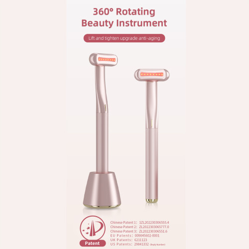 4-in-1 LED Face Wand Microcurrent Anti-Aging