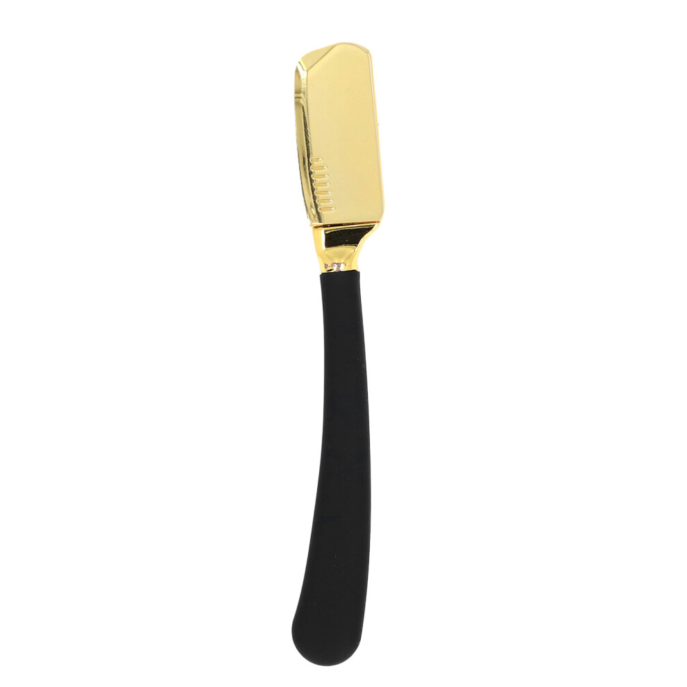 (Gold) Straight Beard Trimmer Rack Ergonomic Silver
