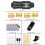 Rotary-Tattoo-Set 5RM/5RL Motor, Nadeln, Tinte, Handschuhe 5