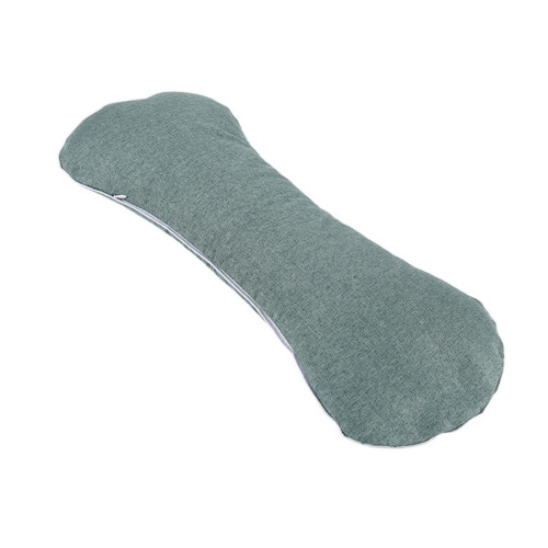 Bone-Shaped Linen Wormwood Neck Pillow for Pain Relief 1