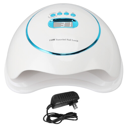 (US Plug) Draagbare UV Nagellamp 100-240V Automatisch