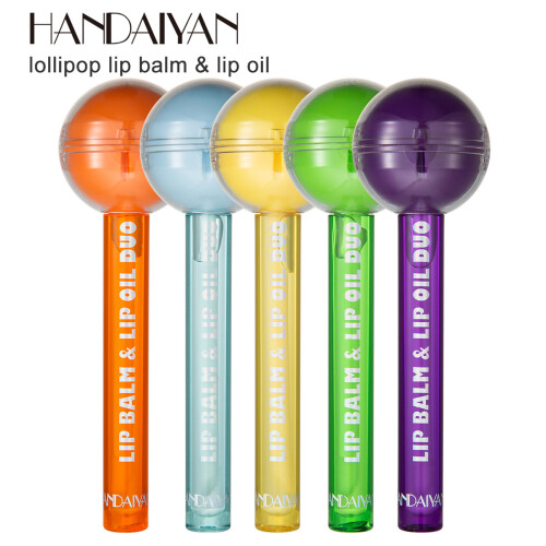 HANDAIYAN 2-in-1 Farbwechsel-Lippenstift 6g+1,8ml 2