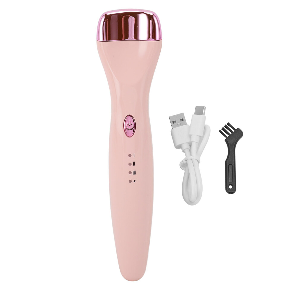 Pink (Neutral English Packaging ) Heated Eyelash Curler Type C Rechargeable For Women