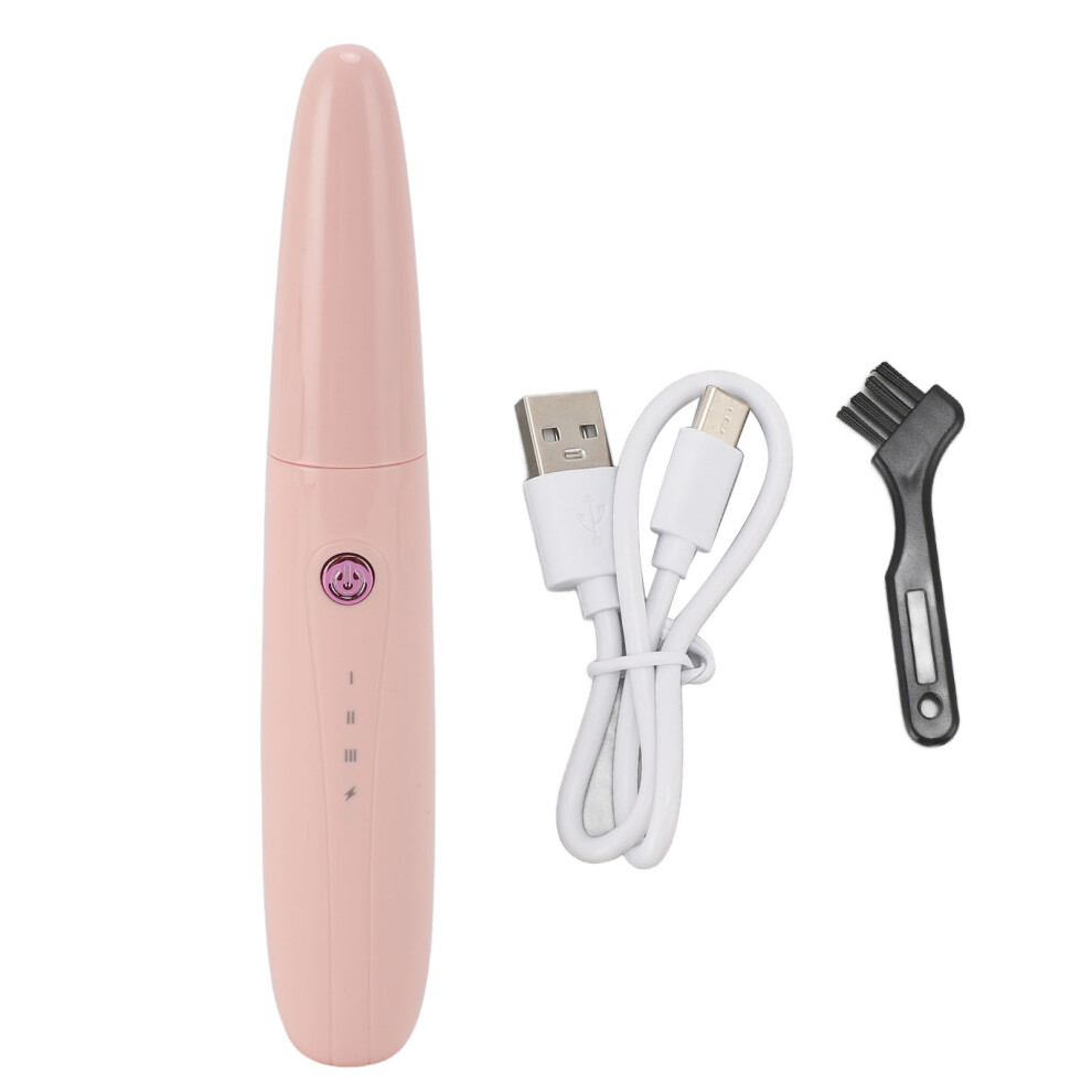 Pink/Black (English Packaging ) Heated Eyelash Curler Type C Rechargeable