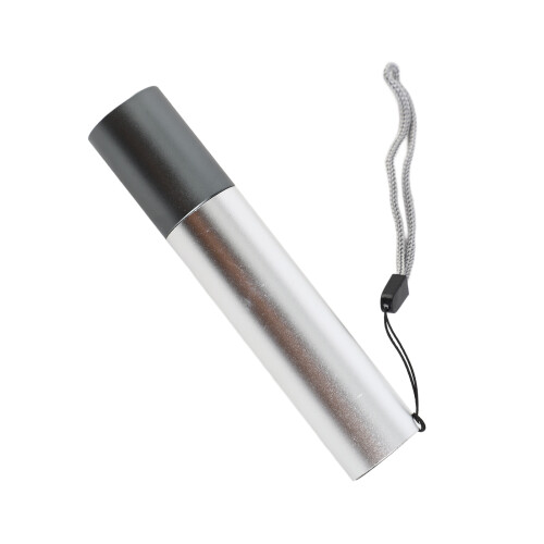 Infrared Handheld Lamp 3 Modes Adjustable Focus with Rope Silver