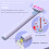 Rotatable Eye Massager Red Light Microcurrent 4