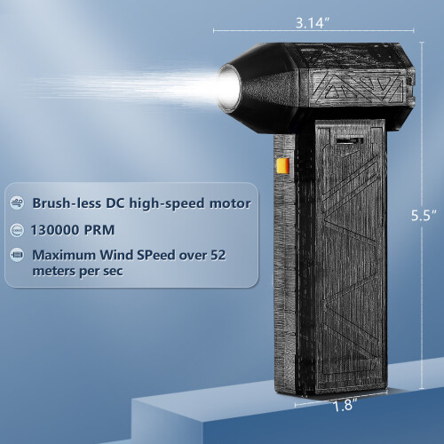 Dusting Turbo Fan 130,000 RPM Small Air Blower 1