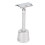 (Silver) Doppelschneidiger Barttrimmer, langer Metallgriff, schwarz 3