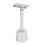 (Silver) Doppelschneidiger Barttrimmer, langer Metallgriff, schwarz 2