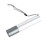 Infrared Handheld Lamp 3 Modes Adjustable Focus with Rope Silver 2