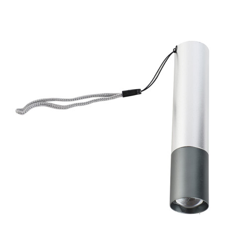 Infrared Handheld Lamp 3 Modes Adjustable Focus with Rope Silver 2