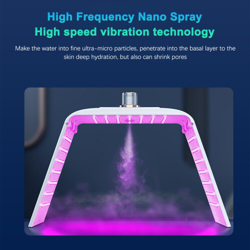 7-kleur spray spectrometer LED schoonheid 1