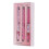 (Type A 3pcs 2g) 3pc Cute Bunny Shell Hydrating Lip Gloss Set 2g 2
