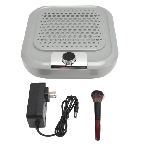 (US Plug) Nagelstaub-Absaugung mit Filter LED-Display 4000U/min