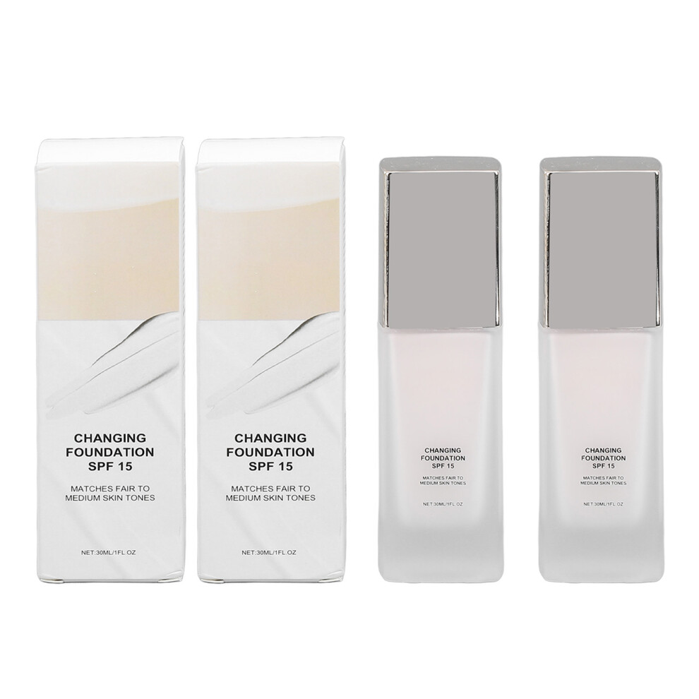 2pcs 30ml Moisturizing Foundation for All Skin Types