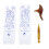 Reflexologie-Socken 2x Amber Trigger Point Massage 1