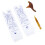 Reflexologie-Socken 2x Amber Trigger Point Massage 5