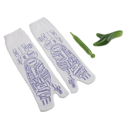 Reflexology Acupressure Foot Massage Socks 2