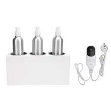 (AU Plug) Öl-Wärmer mit 3 Flaschen konstante Temp. weiß