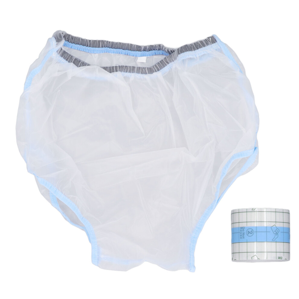 (M) Kids Waterproof Postoperative Underwear High Waist Reusable