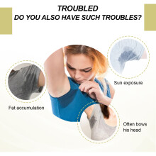 EELHOE 12PCS Disposable Underarm Patch Sweat Absorption Invisible