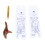 Reflexologie-Socken 2x Amber Trigger Point Massage 3