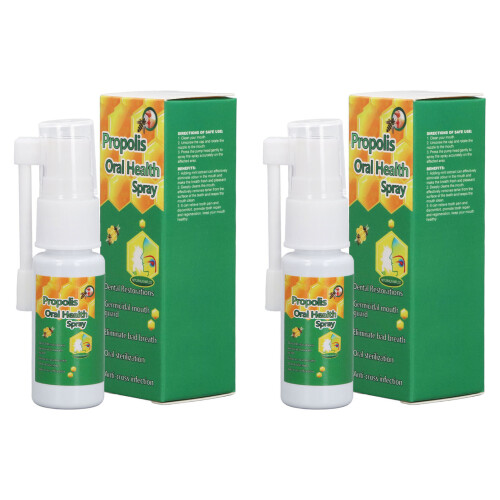 2x 20ml Propolis Mouth Freshener for Tooth Discomfort