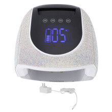 (US Plug) 96W Kabellose UV-Nagellampe 4 Timer 42 LEDs Auto-Sensor