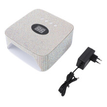 (EU Plug) Portable Nail Lamp 30 Chips Quick Cure 100-240V