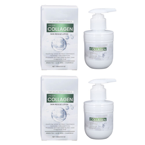 2pcs Collagen Cream Moisturizer Dry Skin Deep 100g