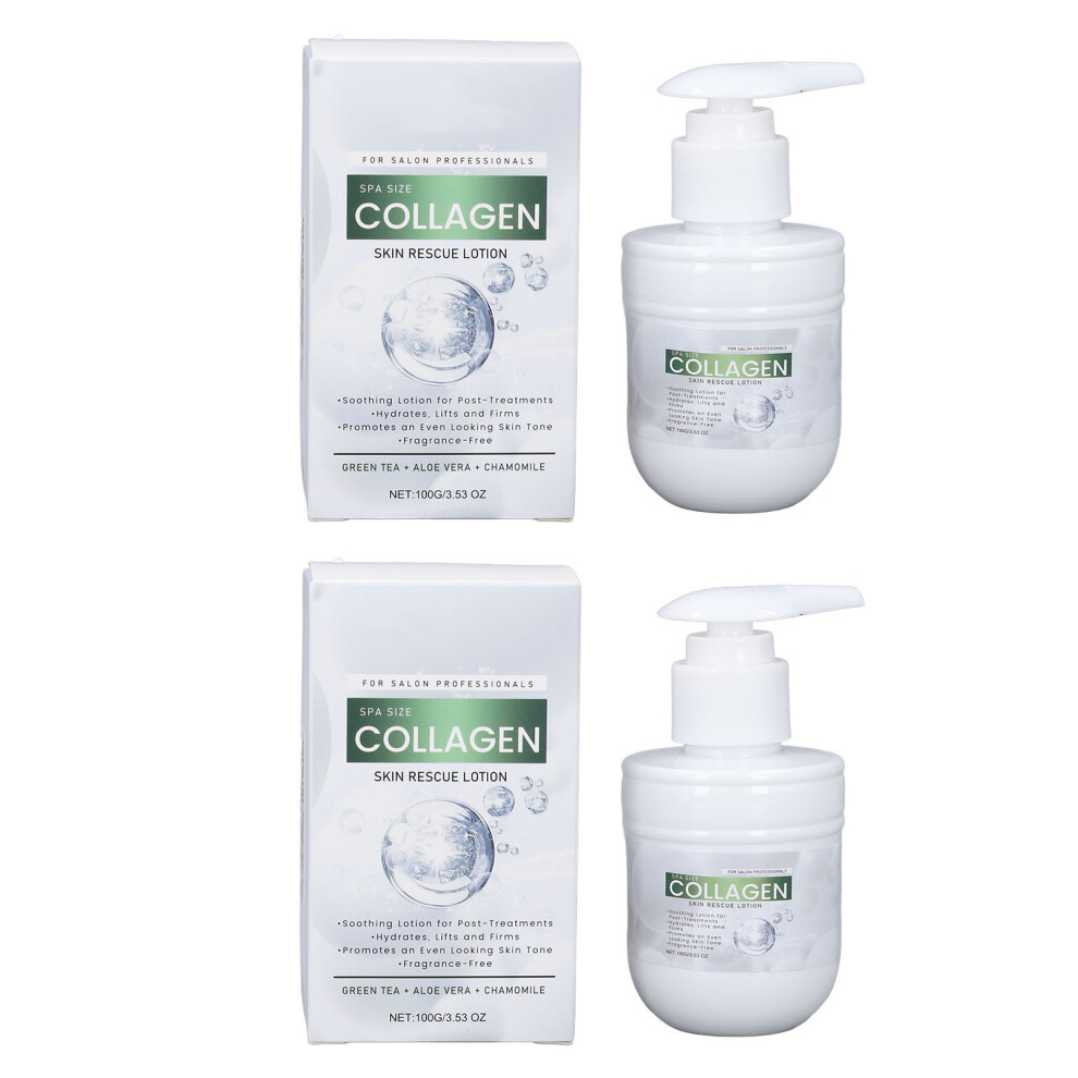 2pcs Collagen Cream Moisturizer Dry Skin Deep 100g