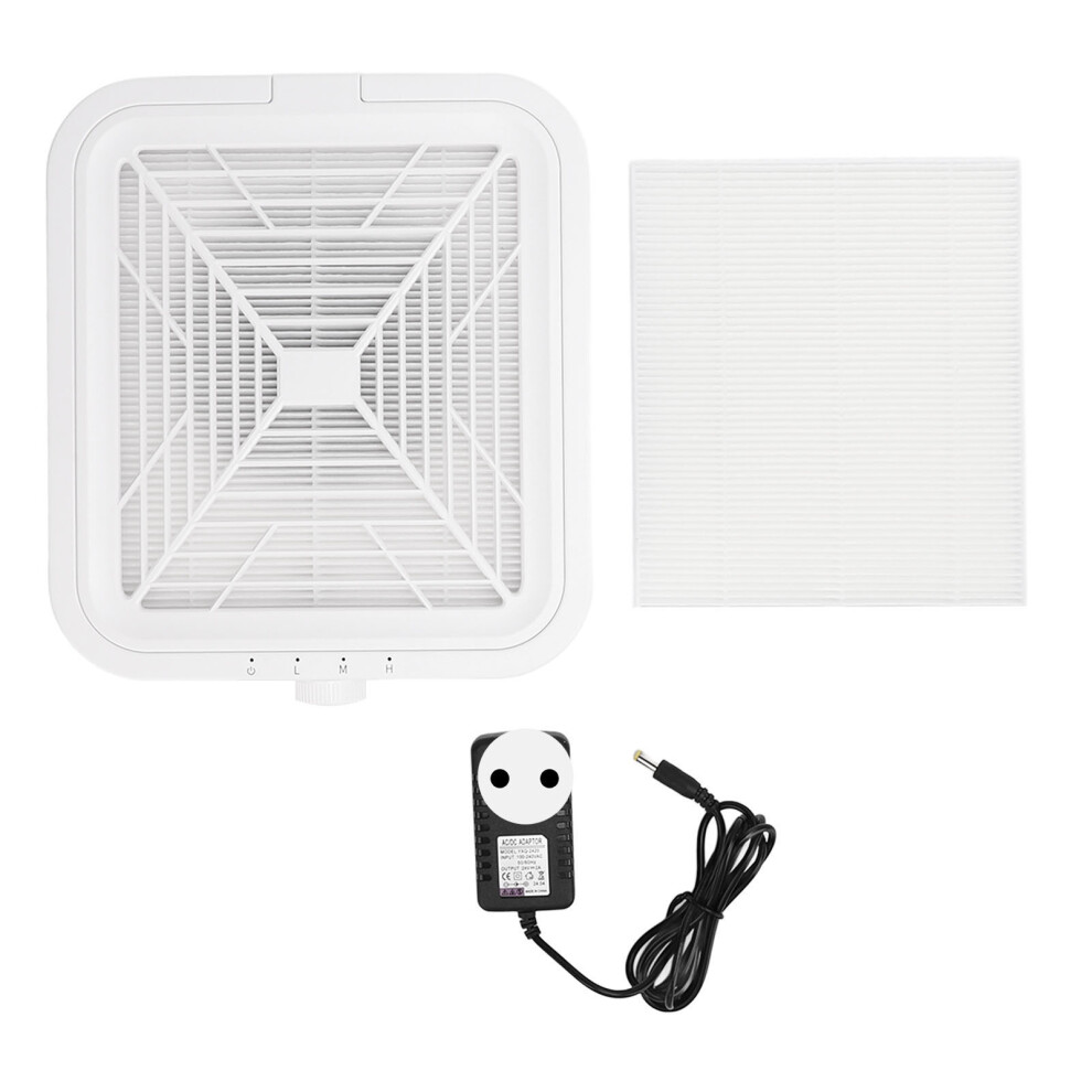 (Eu Plug) Nail Dust Collector Turbine Brushless Filter Screen 110-240V Eu 461605290645