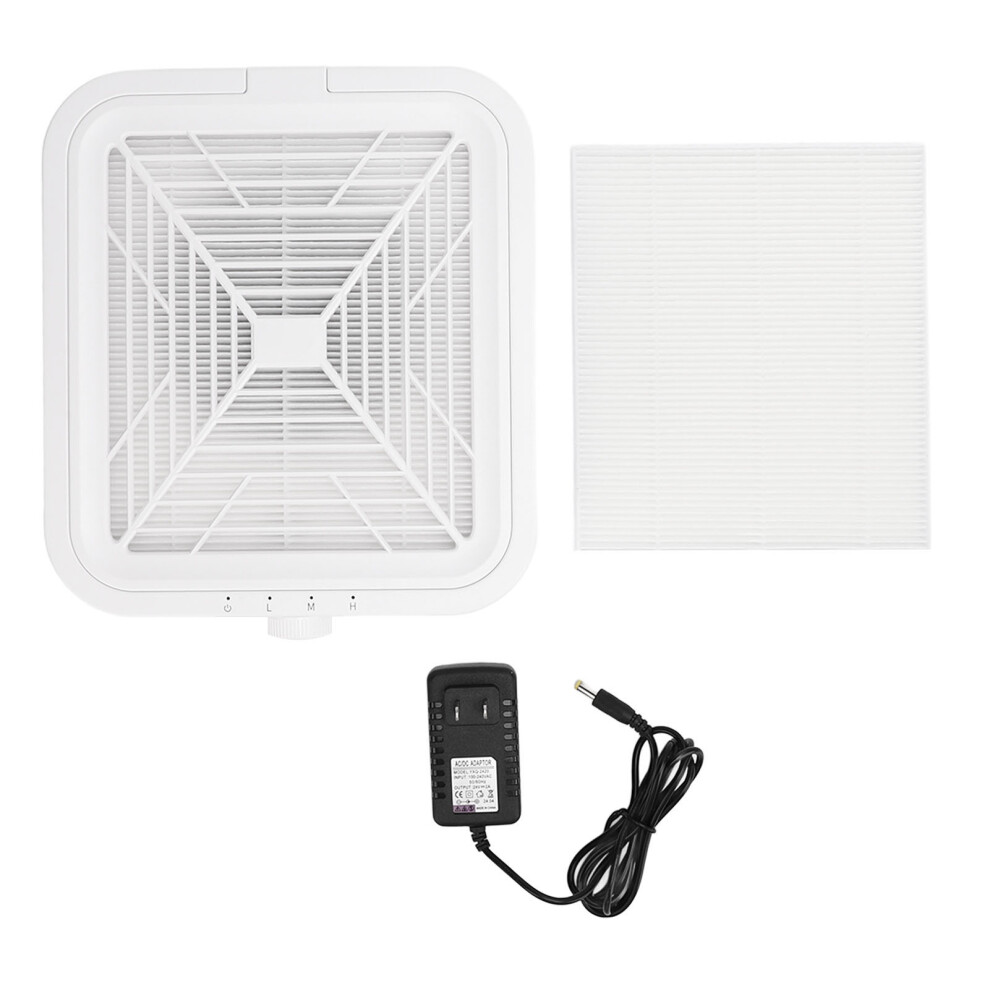 (Us Plug) Nail Dust Collector Turbine Brushless Filter Screen 110-240V Eu 461605290706