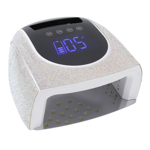 (EU Plug) 96W Kabellose UV-Nagellampe 4 Timer 42 LEDs Auto-Sensor 1