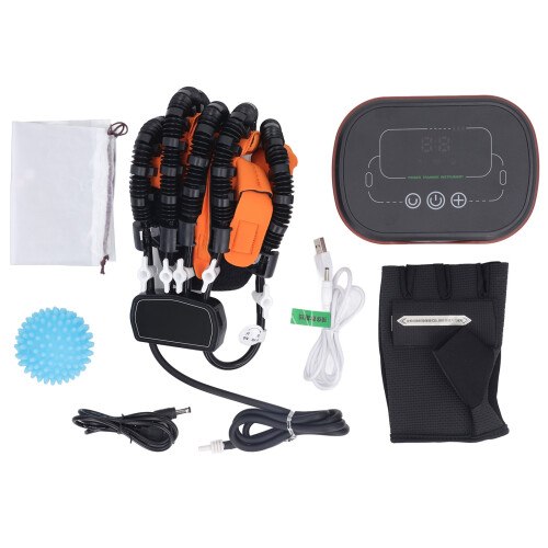 (Left Hand M) Vingertrainer Revalidatiehandschoen Hand Stroke Links M