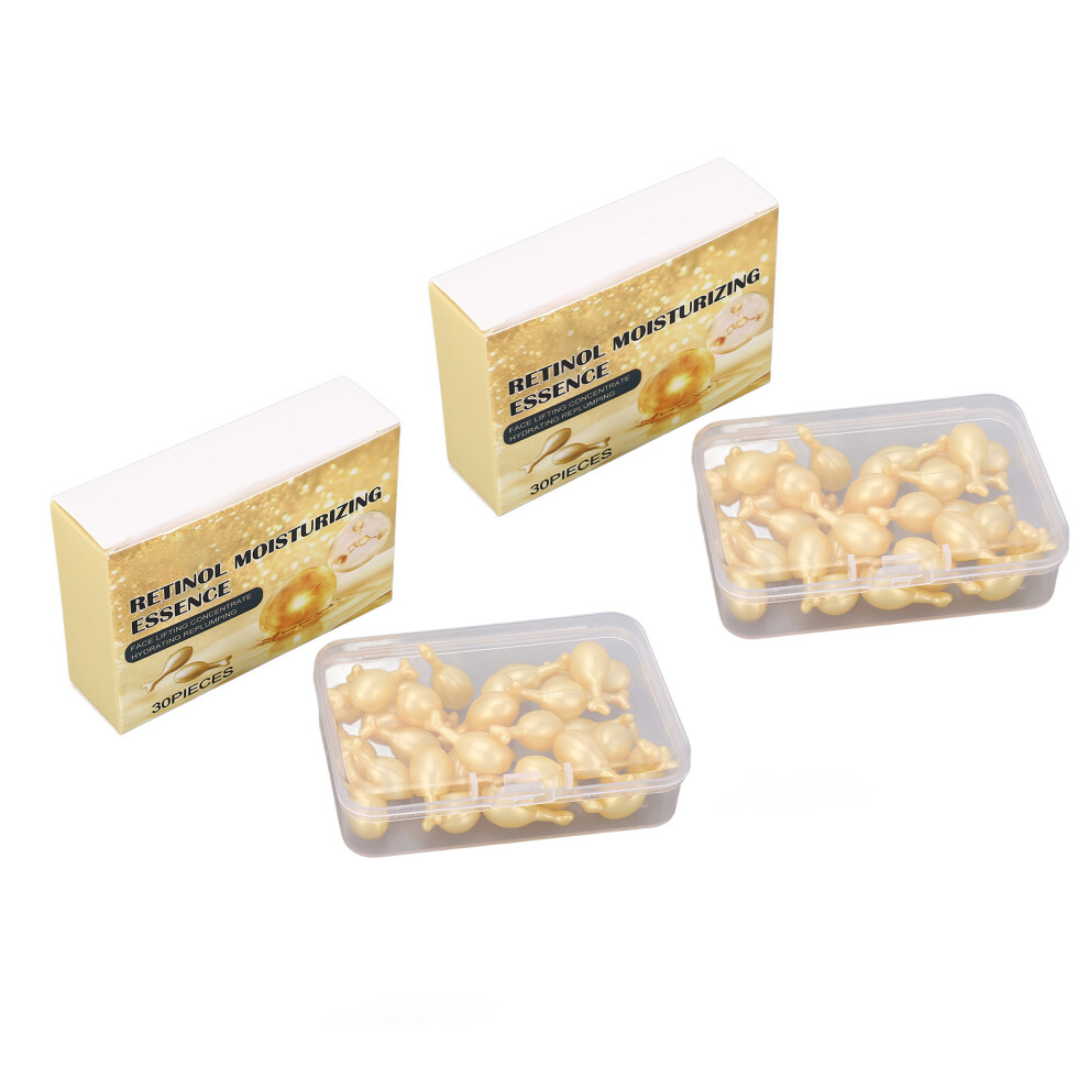 Women's 30Pcs Retinoid Serum Capsules Wrinkle Reduction For