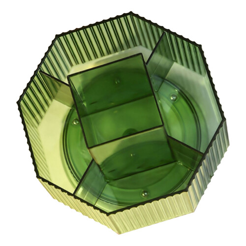 360 drehbare Kosmetikbox mit Fächern 2