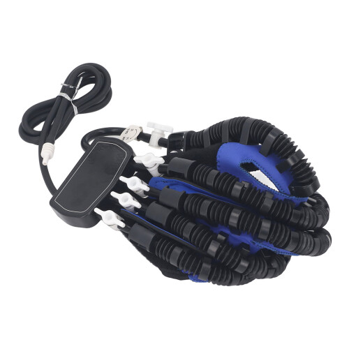 (Left Hand S) Reha-Roboter-Handschuh Spaltfinger Blau Rechts 1
