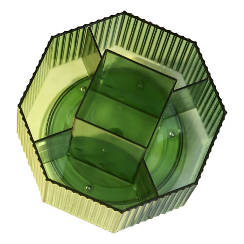360 drehbare Kosmetikbox mit Fächern 1