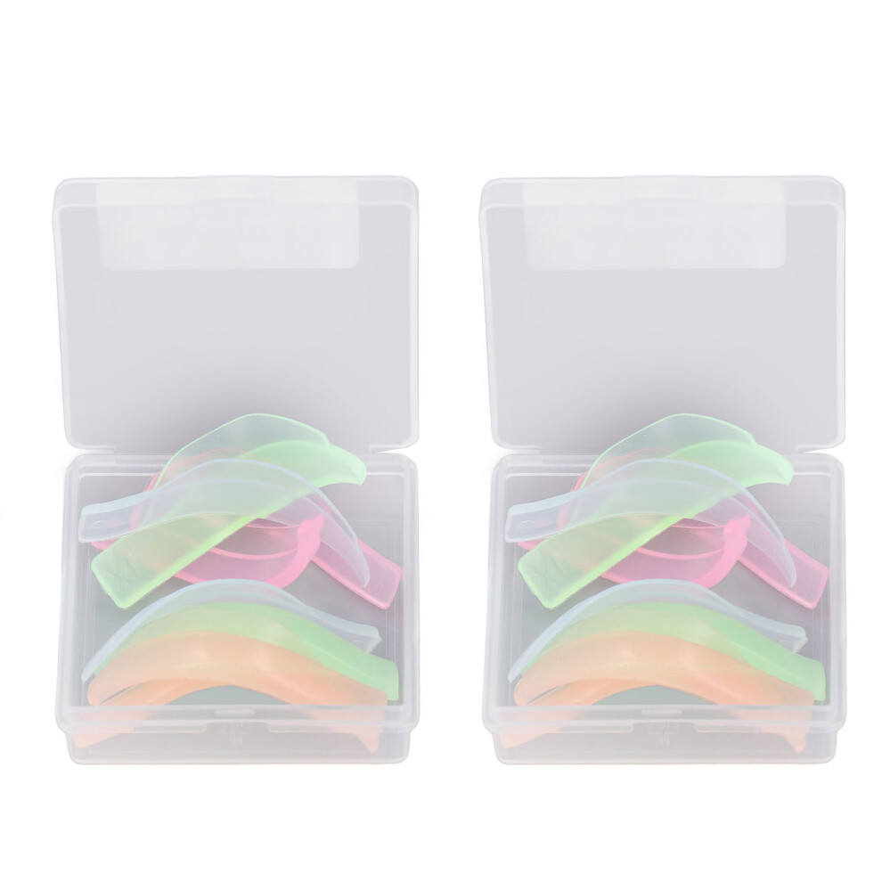 8 Pairs Silicone Lash Lift Rods Reusable 4 Sizes No Glue