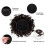 Frauen Locken-Bun Perücke Synthetisch 4