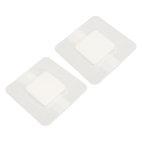 2pcs 10x10cm Adhesive Foam Bandage 2