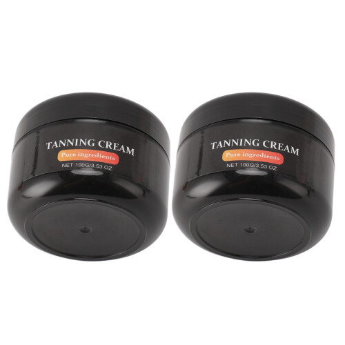 2pz 100g Crema Autoabbronzante Marrone 2